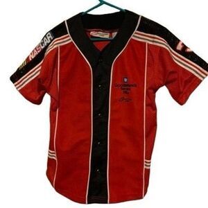 Dale Earnhardt NASCAR Size Youth 8/10 Competitors View Button Shirt